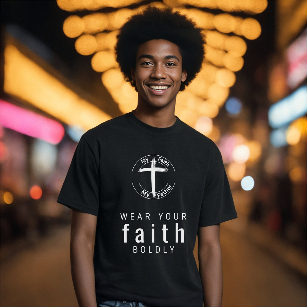 Wear Your Faith Boldly Unisex Relax Fit T-Shirt