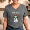 Be The Light Snowman Tee | Christmas Snowman with Holiday Lights