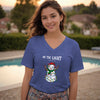 Be The Light Snowman Tee | Christmas Snowman with Holiday Lights