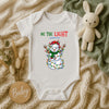 Be The Light Snowman Infant Onesie