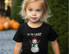 Be the Light Snowman Toddler Tee | Christmas Holiday Kids Shirt