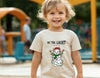Be the Light Snowman Toddler Tee | Christmas Holiday Kids Shirt