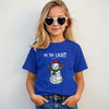 Be The Light Snowman Youth Tee