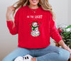 Be The Light Snowman Christmas Long Sleeve T-Shirt