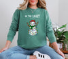 Be The Light Snowman Christmas Long Sleeve T-Shirt