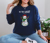 Be The Light Snowman Christmas Long Sleeve T-Shirt