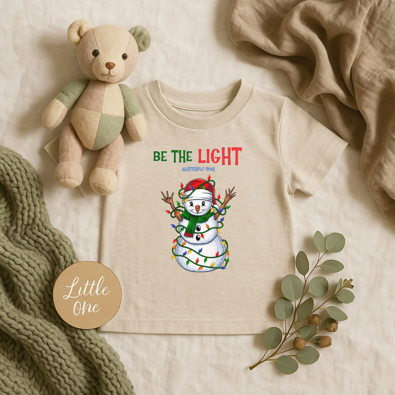 Be The Light Infant Tee | Inspirational Baby Shirt