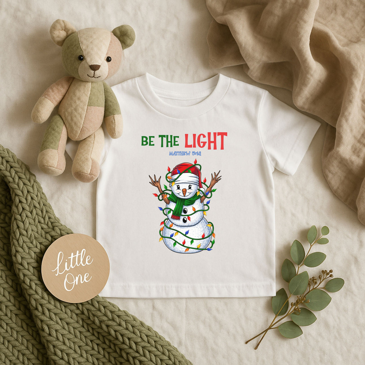 Be The Light Infant Tee | Inspirational Baby Shirt