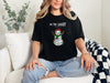 Be The Light Snowman T-Shirt | Christmas Snowman with Lights