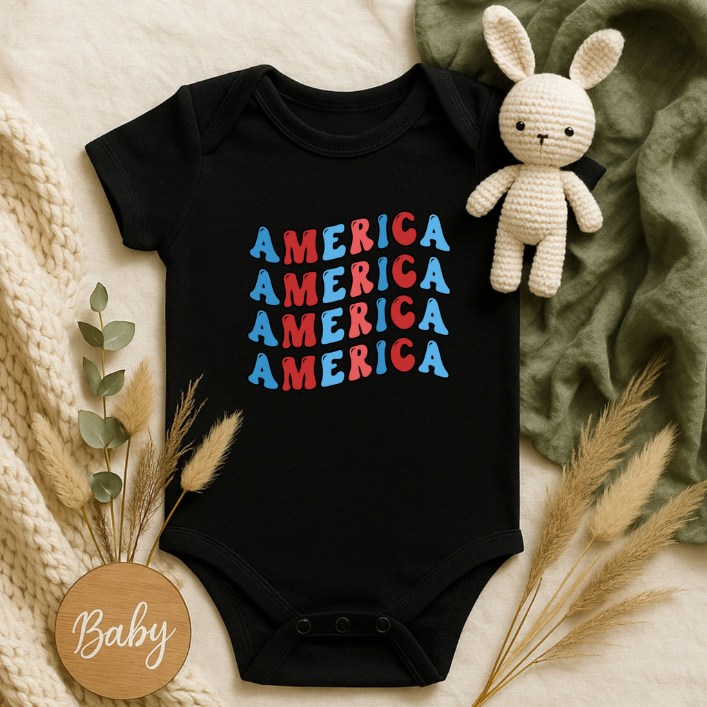 America Infant Onesie