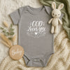 God Loves You Infant Onesie