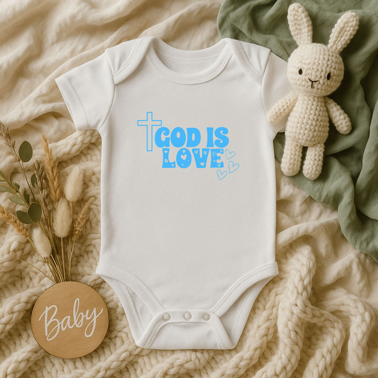 God is Love Infant Onesie