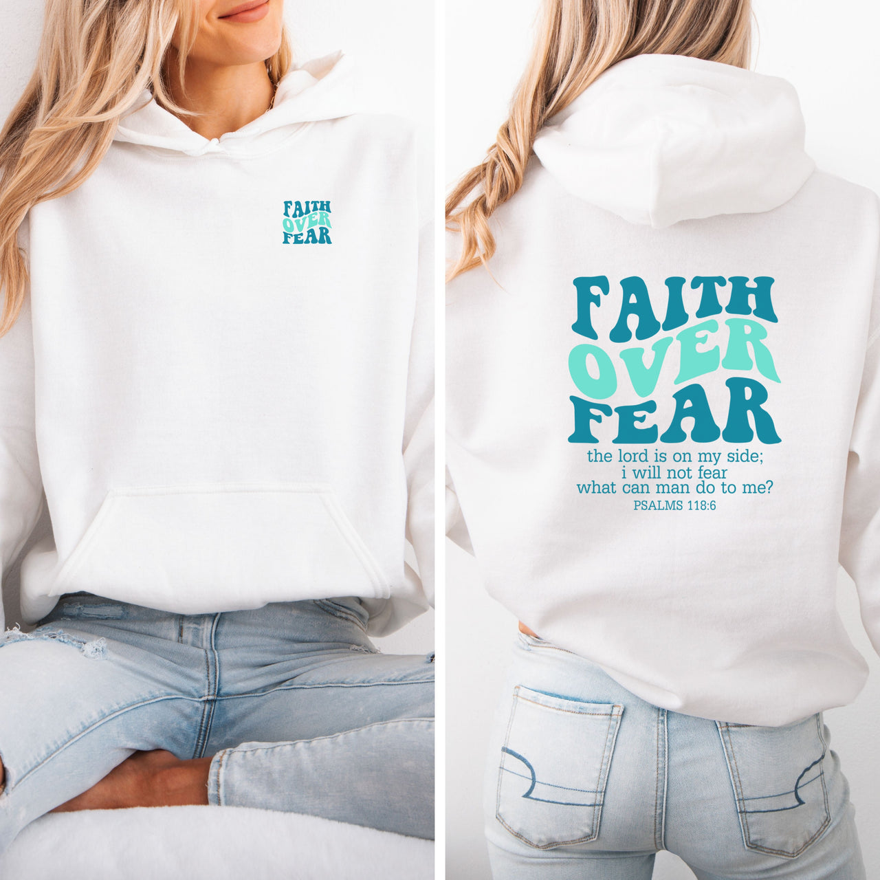 Faith Over Fear Unisex Hoodie
