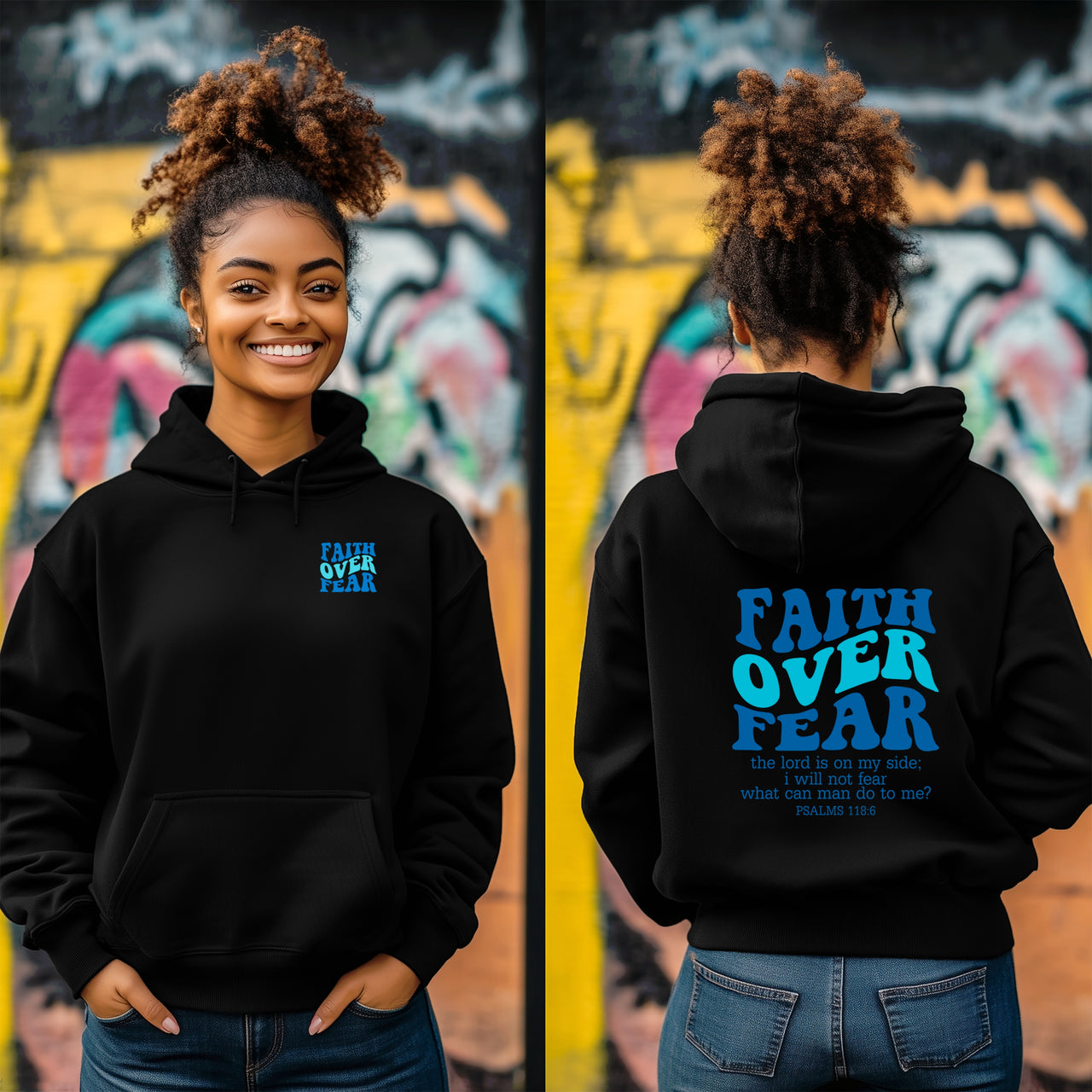 Faith Over Fear Unisex Hoodie