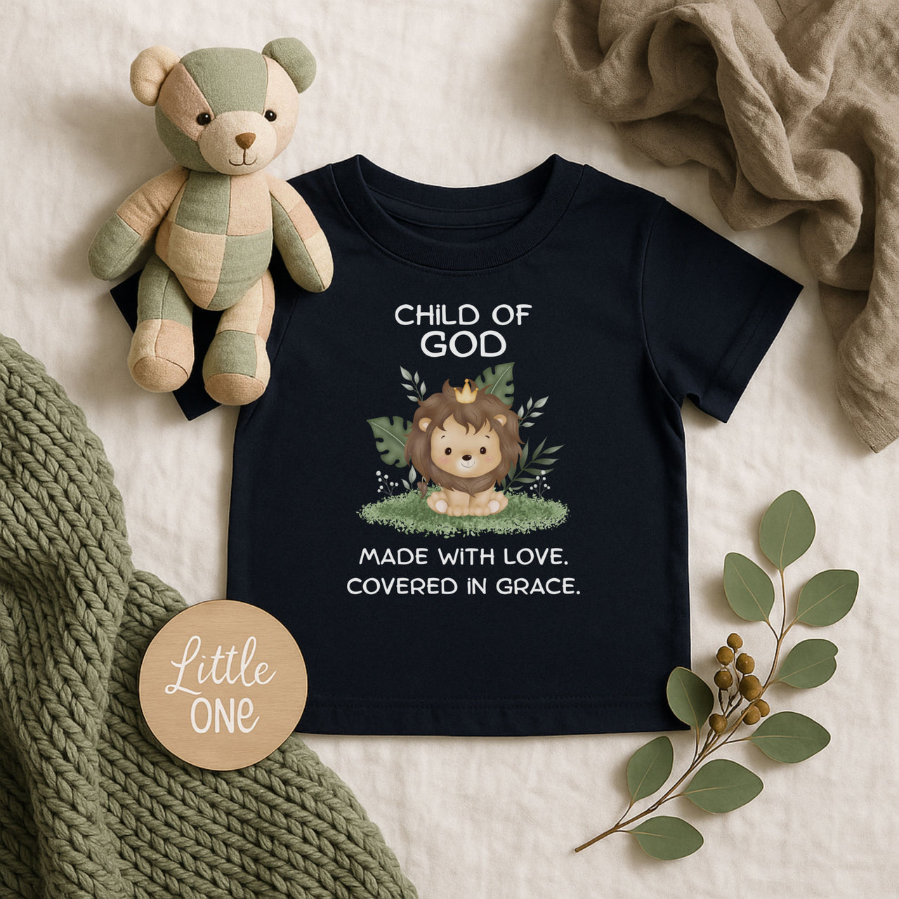 Child of God Lion Cub Infant Tee