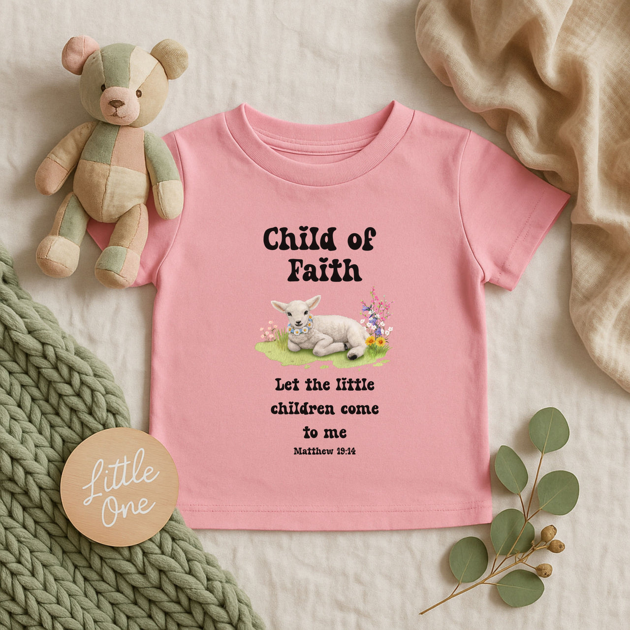 Child of Faith Lamb Infant Tee