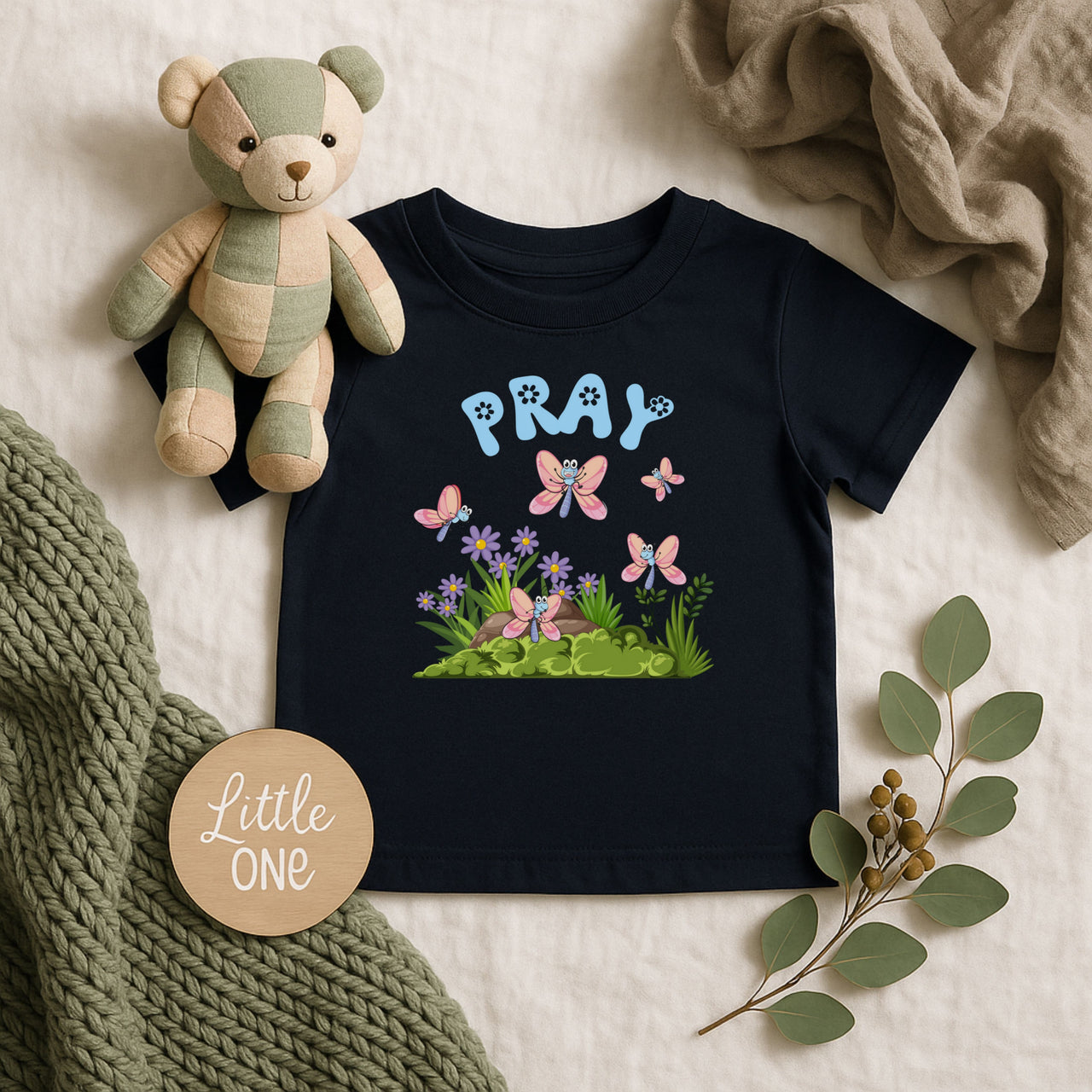 Pray Butterflies Infant Tee