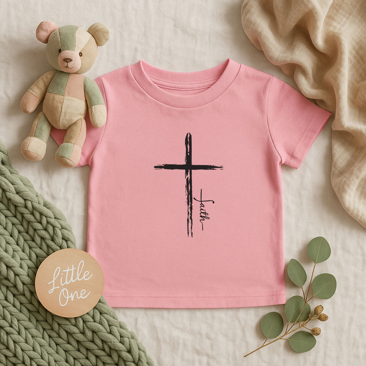 Cross with Faith Infant Tee
