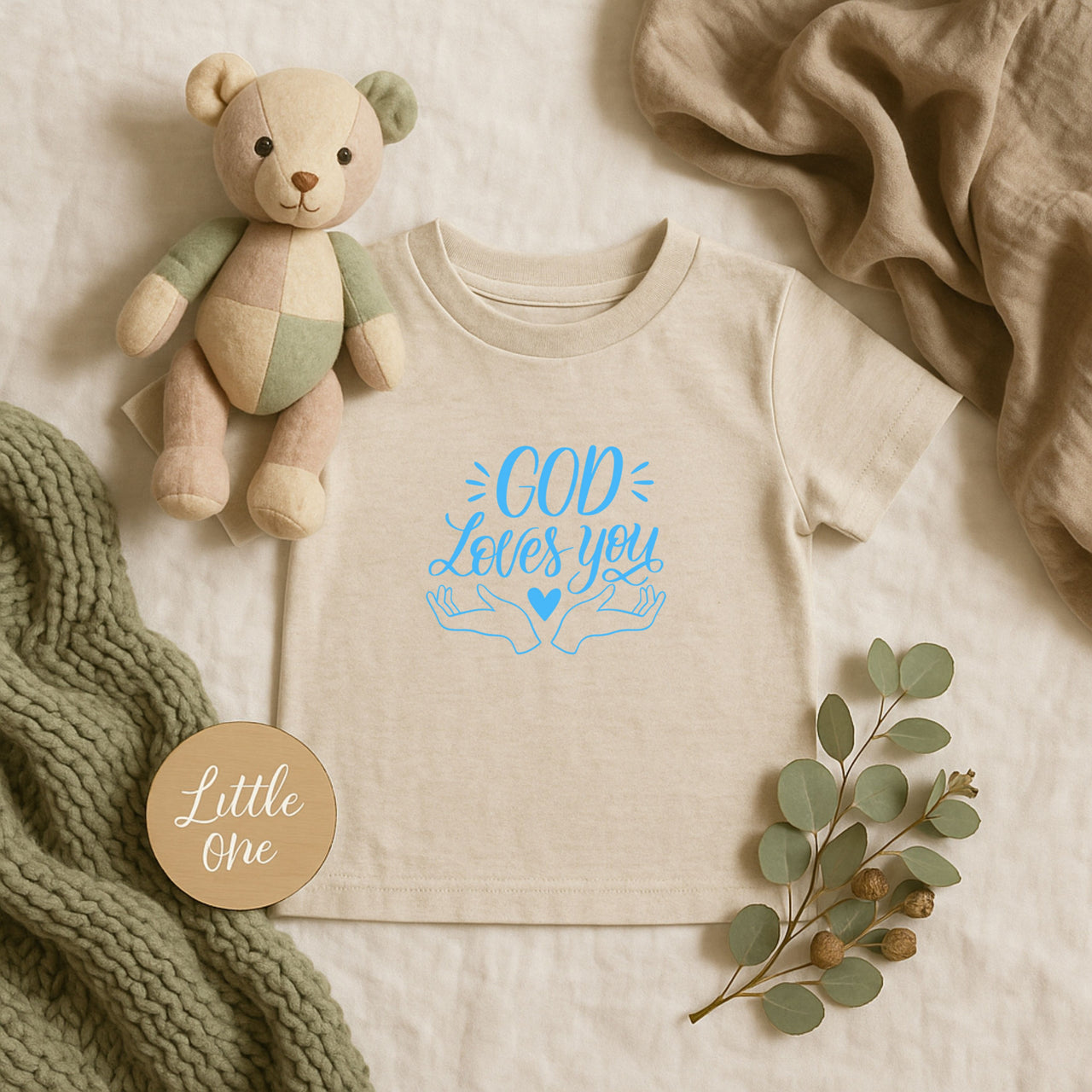 God Loves You Infant Tee