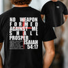 Isaiah 54:17 No Weapon Formed Against Me Unisex Relaxed Fit T-Shirt