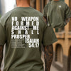 Isaiah 54:17 No Weapon Formed Against Me Unisex Relaxed Fit T-Shirt