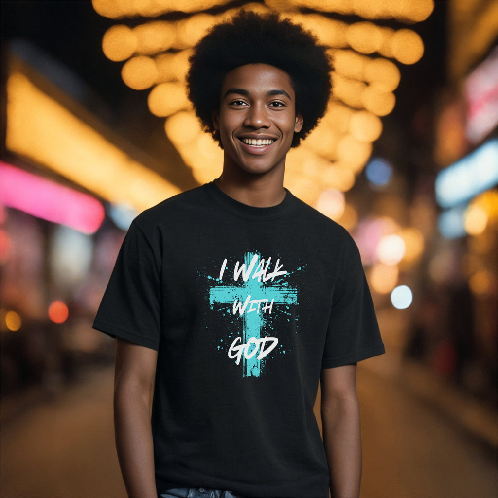 I Walk With God Unisex Relaxed Fit T-Shirt