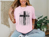 Flag With Cross Faith Unisex Relaxed Fit T-Shirt