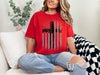 Flag With Cross Faith Unisex Relaxed Fit T-Shirt