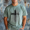 Flag With Cross Faith Unisex Relaxed Fit T-Shirt