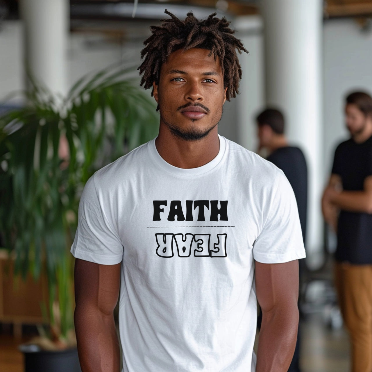 Faith Over Fear Unisex Relaxed Fit T-Shirt