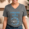 Swimming In Faith Unisex V-Neck Tee