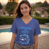 Swimming In Faith Unisex V-Neck Tee