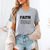 Faith Over Fear Unisex V-Neck T-Shirt