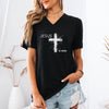 Jesus is King Unisex V-Neck Tee