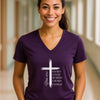 You Are Known, Loved, Worthy, Chosen, Enough Unisex V-Neck T-Shirt