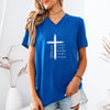 You Are Known, Loved, Worthy, Chosen, Enough Unisex V-Neck T-Shirt