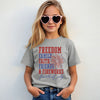 Freedom, Family & Faith Patriotic Youth T-Shirt