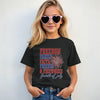 Freedom, Family & Faith Patriotic Youth T-Shirt