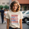 Freedom, Family & Faith Patriotic Youth T-Shirt