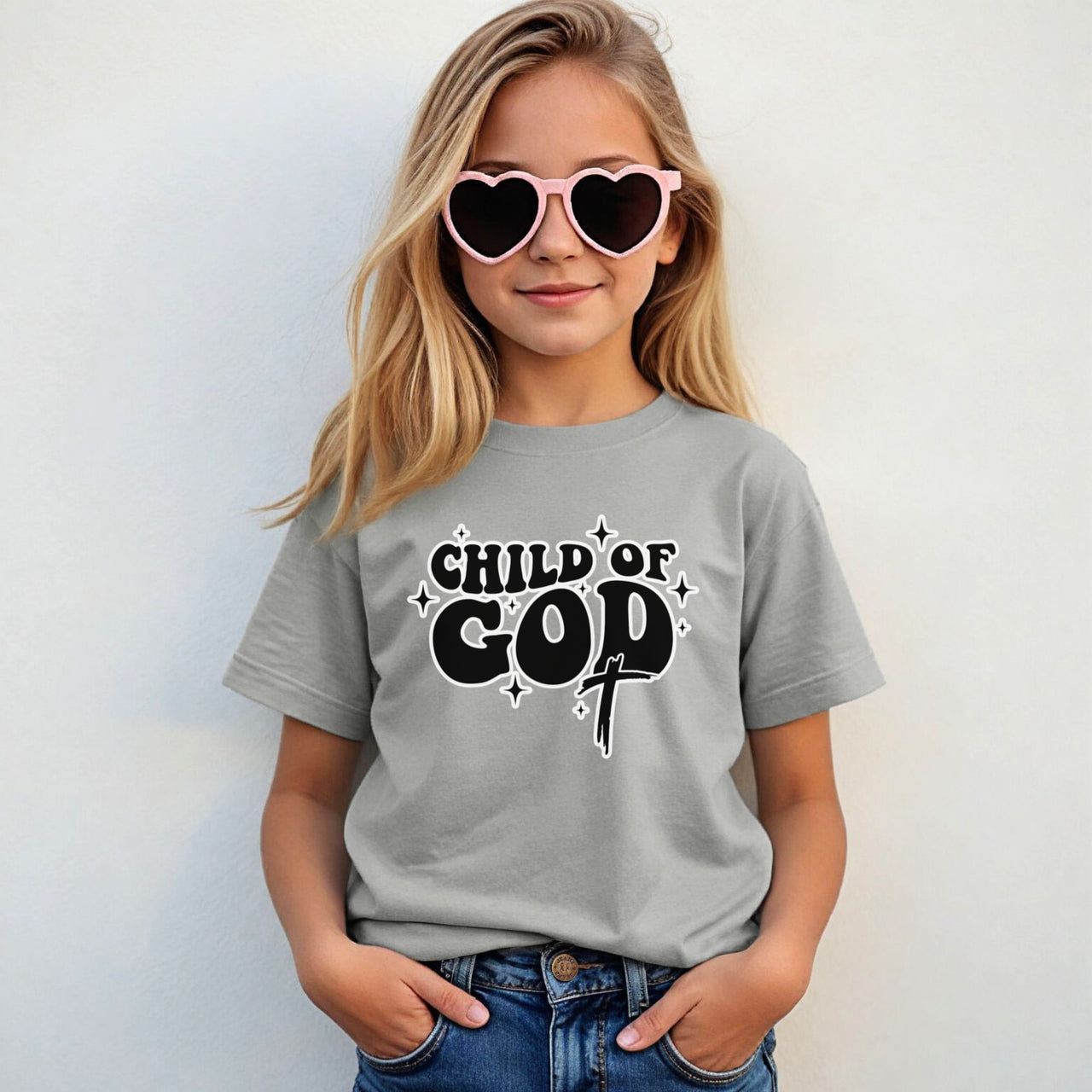 Child of God Unisex Youth Short Sleeve T-Shirt