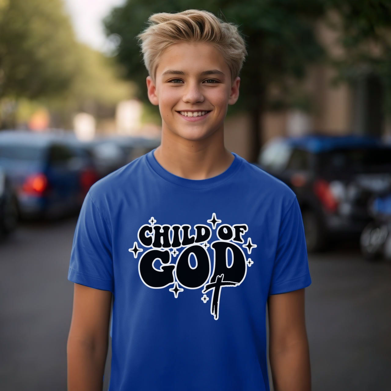 Child of God Unisex Youth Short Sleeve T-Shirt