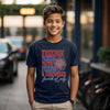 Freedom, Family & Faith Patriotic Youth T-Shirt