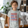 Freedom, Family & Faith Patriotic Youth T-Shirt