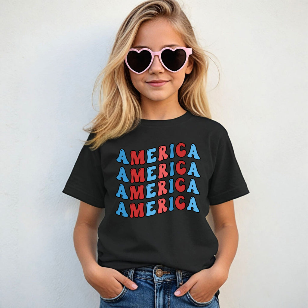 America Patriotic Youth T-Shirt
