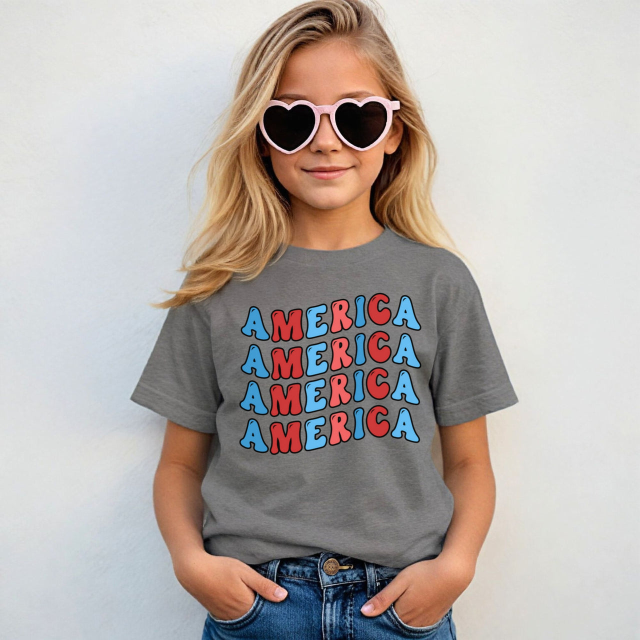 America Patriotic Youth T-Shirt
