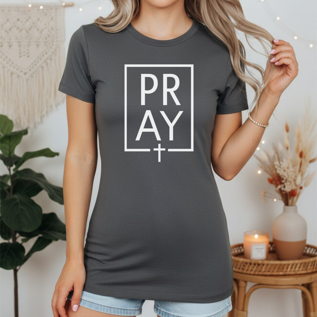 Pray + Cross Women's Favorite Tee