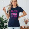 Faith Over Fear Pink Women's Favorite Tee