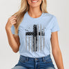 Flag With Cross Women's Favorite Tee