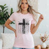 Flag With Cross Women's Favorite Tee