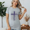 Flag With Cross Women's Favorite Tee
